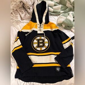 Boston Bruins jersey style sweatshirt